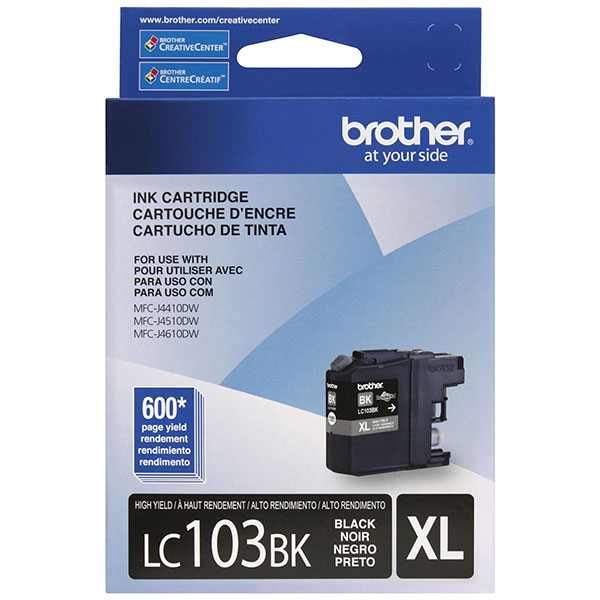 Genuine Brother LC-103BK Black OEM Ink Cartridge