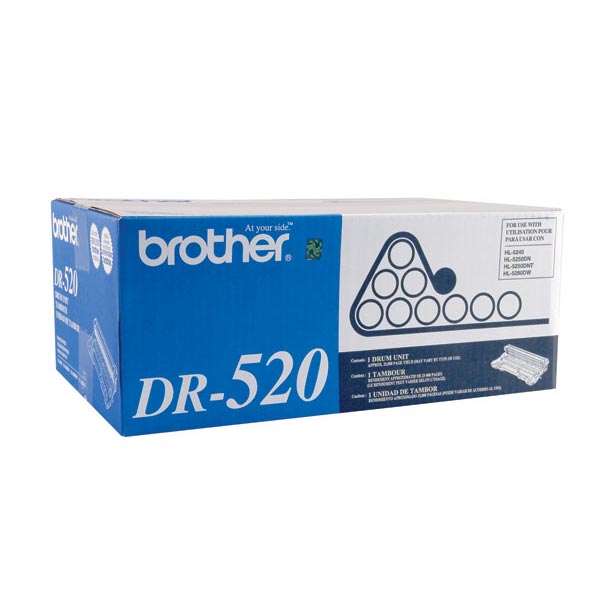Genuine Brother DR-520 Black OEM Drum Cartridge