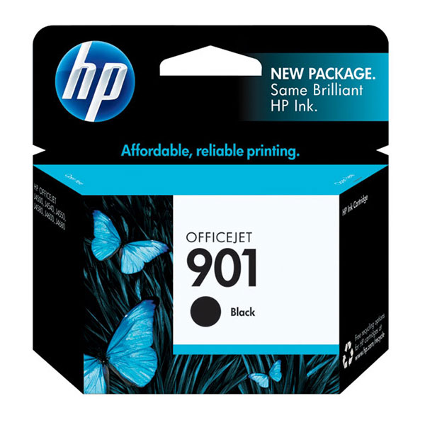 Genuine HP CC653AN (HP 901) Black OEM Ink Cartridge