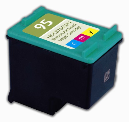 Ultra Premium Quality Tri-Color Inkjet Cartridge compatible with HP C8766WN (HP 95)