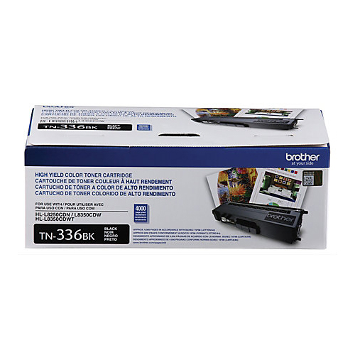 Genuine Brother TN-336bk Black OEM Toner Cartridge