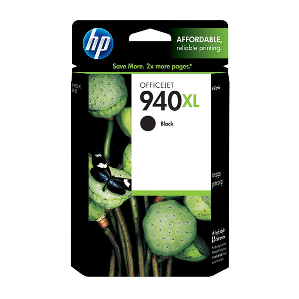Genuine HP C4906AN (HP 940XL) Black OEM Inkjet Cartridge