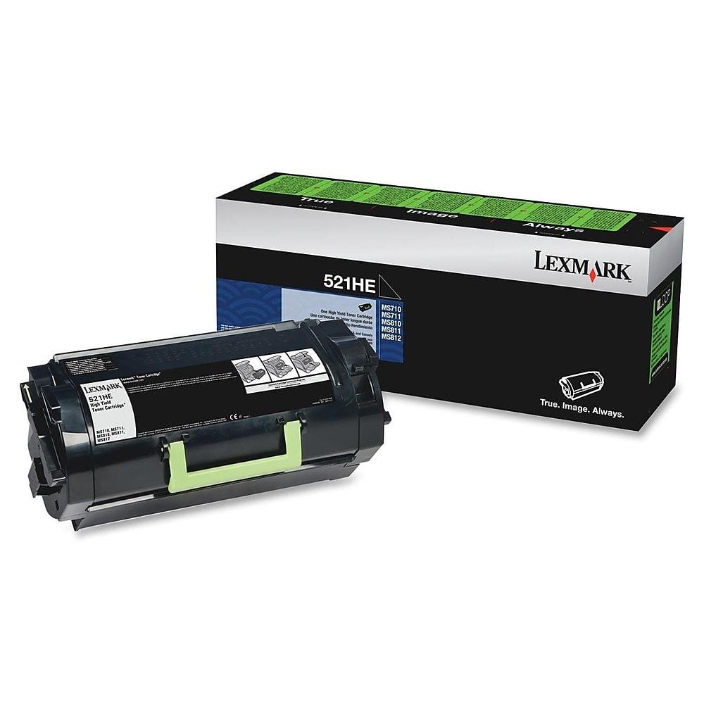 Lexmark 52D1H0E Black OEM Laser Toner Cartridge