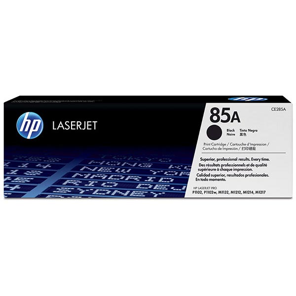Genuine HP CE285A (HP 85A) Black OEM Toner Cartridge