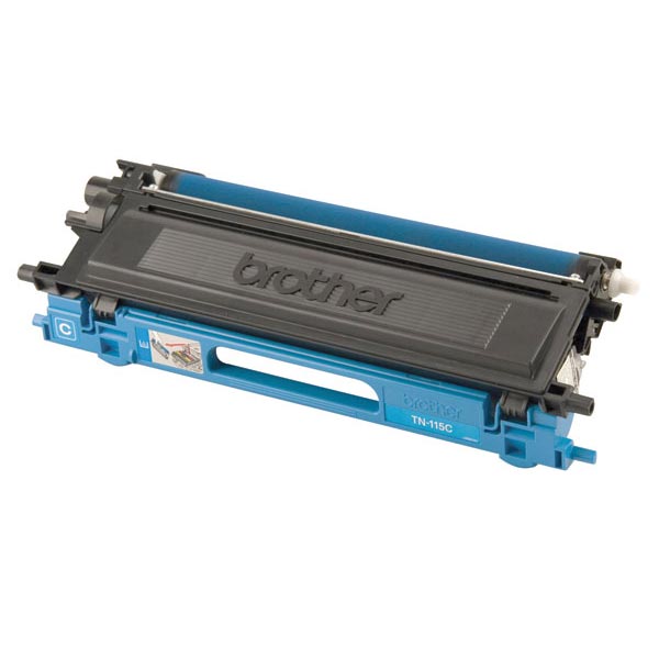 Genuine Brother TN-115C Cyan OEM Toner Cartridge