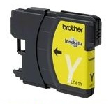 Ultra Premium Quality Yellow Inkjet Cartridge compatible with Brother LC-61Y