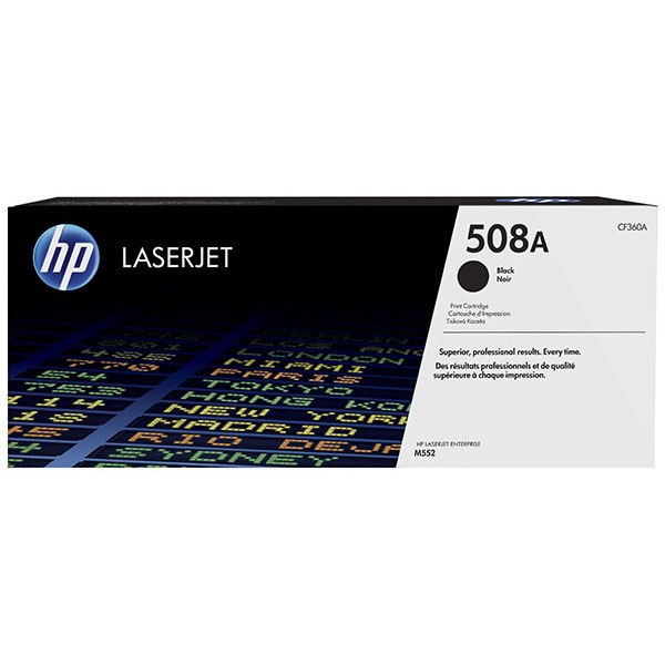 Genuine HP CF360A (HP 508A) Black OEM Toner Cartridge