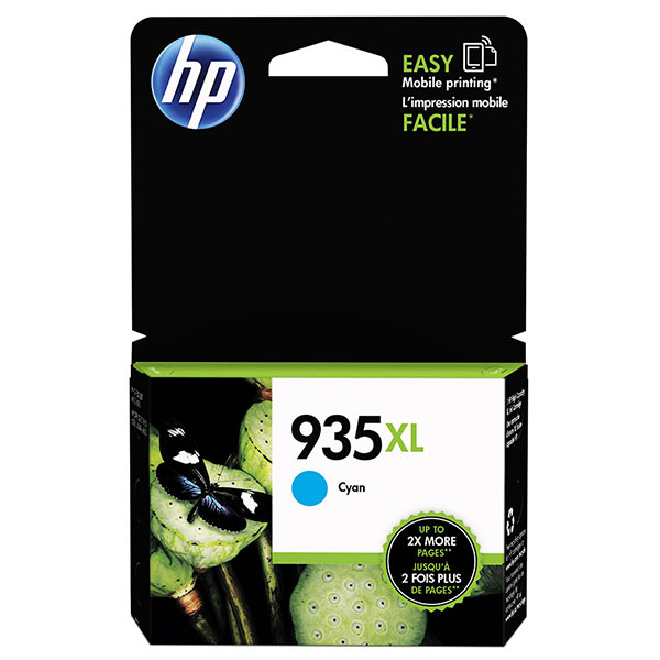 Genuine HP C2P24AN (HP 935XL) Cyan OEM Ink Cartridge