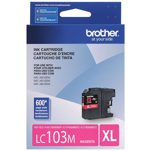 Genuine Brother LC-103M Magenta OEM Ink Cartridge