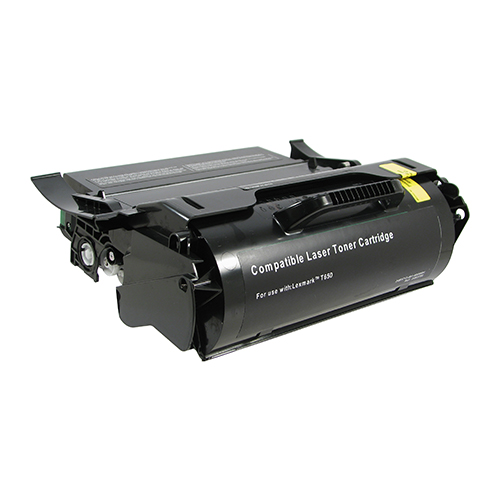 Ultra Premium Quality Black Print Cartridge compatible with Lexmark T650H04A