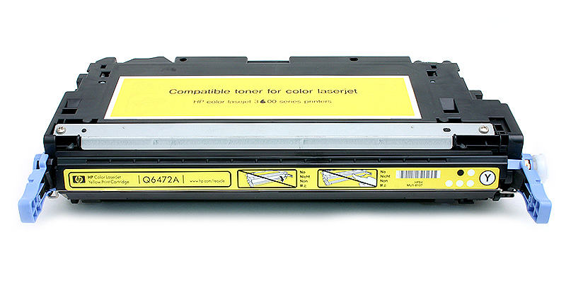 Ultra Premium Quality Yellow Toner Cartridge compatible with HP Q6472A (HP 502A)