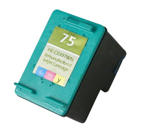 Ultra Premium Quality Tri-Color Inkjet Cartridge compatible with HP CB337WN (HP 75)