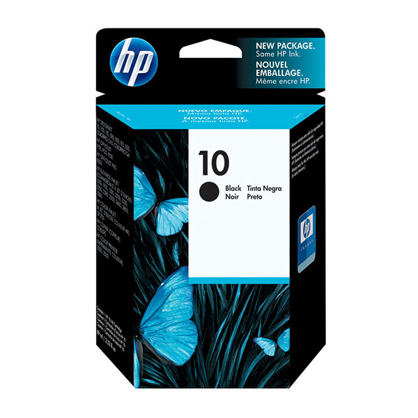 Genuine HP C4844A (HP 10) Black OEM Ink Cartridge