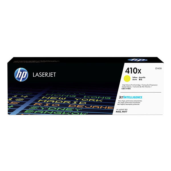 Genuine HP CF412X (HP 410X) Yellow OEM Toner Cartridge