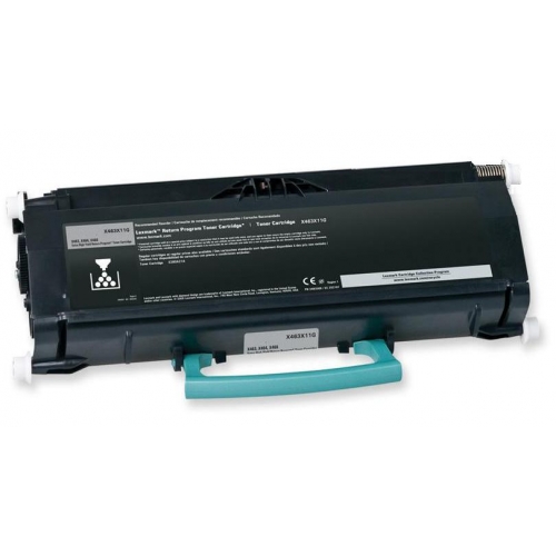 Ultra Premium Quality Black Toner Cartridge compatible with Lexmark X463X11G