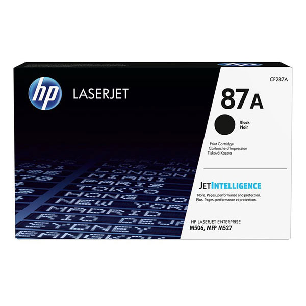 Genuine HP CF287A (HP 87A) Black OEM Toner Cartridge