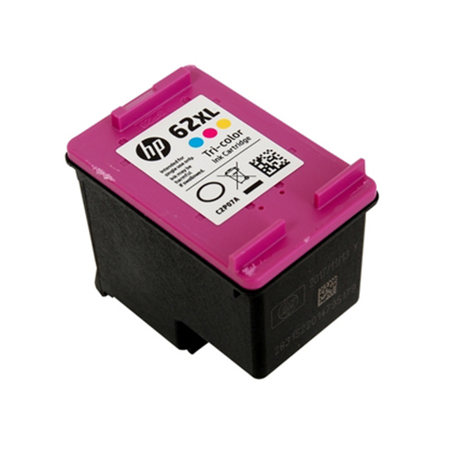 Ultra Premium Quality Tri-Color Ink Cartridge compatible with HP C2P07AN (HP 62XL)