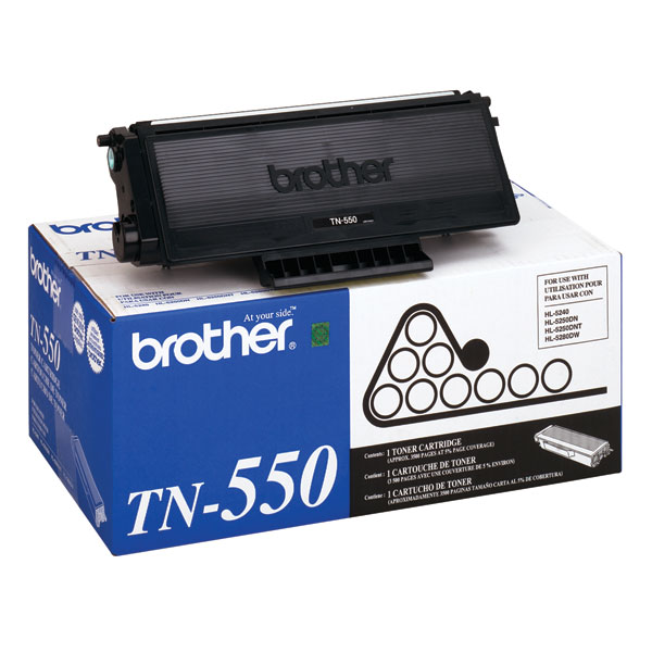 Genuine Brother TN-550 Black OEM Toner Cartridge