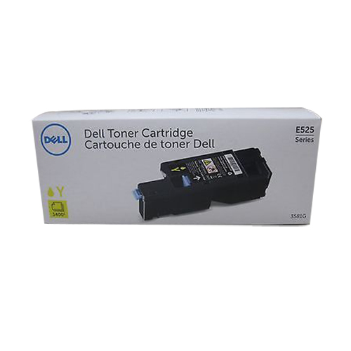Dell MWR7R (593-BBJW) Yellow OEM Toner Cartridge