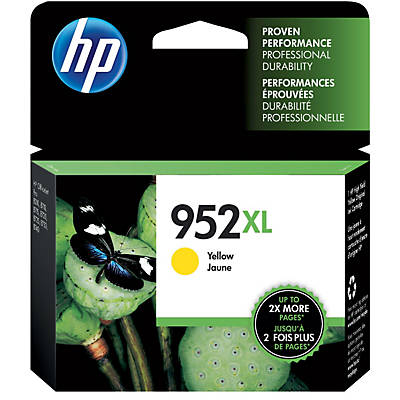 Genuine HP L0S67AN (HP 952XL) Yellow OEM High Yield Inkjet Cartridge