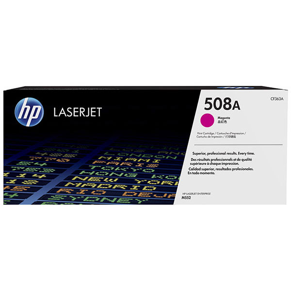 Genuine HP CF363A (HP 508A) Magenta OEM Toner Cartridge