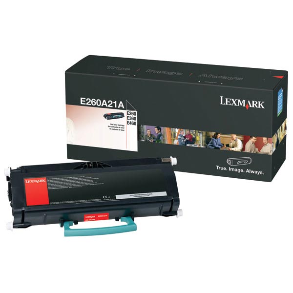 Genuine Lexmark E260A21A Black OEM Toner Cartridge