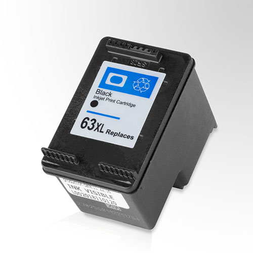 Ultra Premium Quality Black Inkjet Cartridge compatible with HP F6U64AN (HP 63XL Bk)