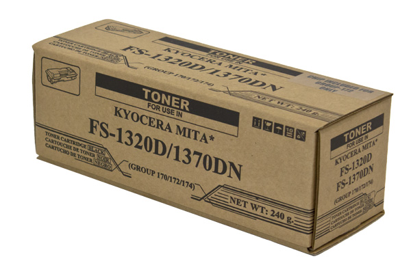 Ultra Premium Quality Black Toner Cartridge compatible with Kyocera Mita 1T02LZ0US0 (TK-172)