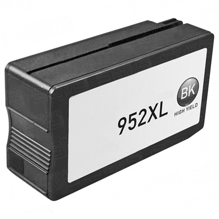 Ultra Premium Quality Black High Yield Inkjet Cartridge compatible with HP F6U19AN (HP 952XL)