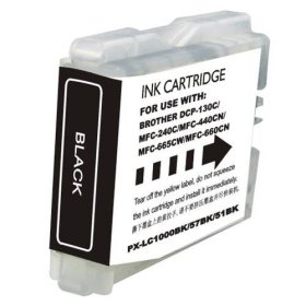 Ultra Premium Quality Black Inkjet Cartridge compatible with Brother LC-51BK
