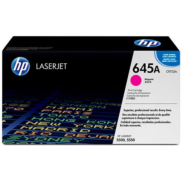 Genuine HP C9733A (HP 645A) Magenta OEM Toner Cartridge