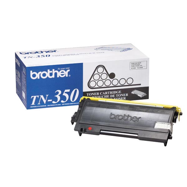 Genuine Brother TN-350 Black OEM Toner Cartridge