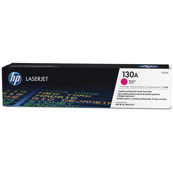 Genuine HP CF353A (HP 130A) Magenta OEM Toner Cartridge