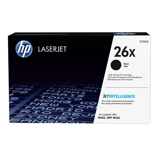 Genuine HP CF226X (HP 26X) Black OEM Toner Cartridge