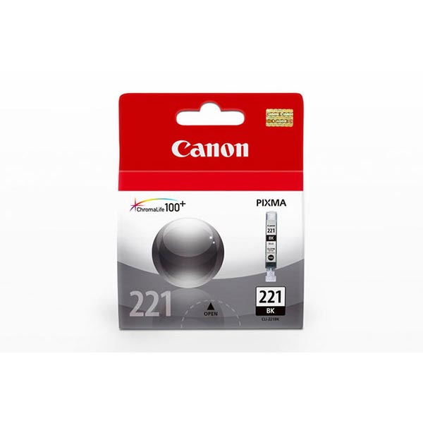 Genuine Canon 2946B001 (CLI-221BK) Black OEM Ink Cartridge