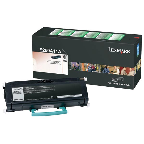 Genuine Lexmark E260A11A Black OEM Toner Cartridge
