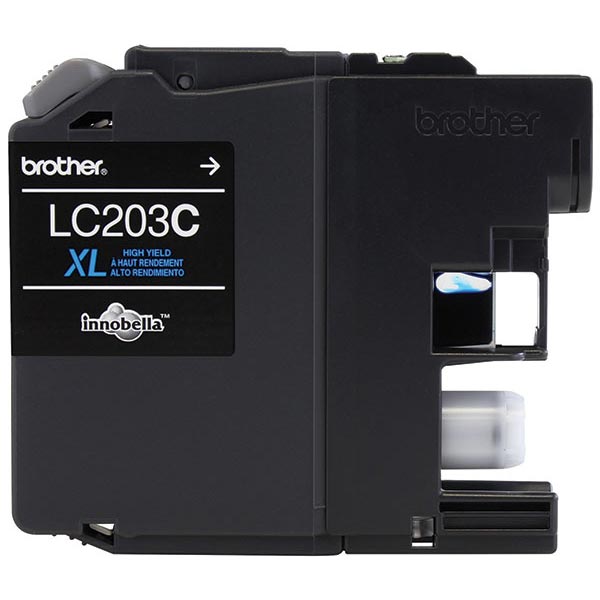 Genuine Brother LC-203C Cyan OEM Ink Cartridge