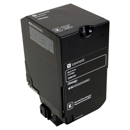Lexmark 24B6720 Black OEM Laser Toner Cartridge