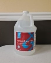 SANTEC CRANBERRY GEL  HAND SANITIZER  ONE GALLON  (4 Gallon/case)