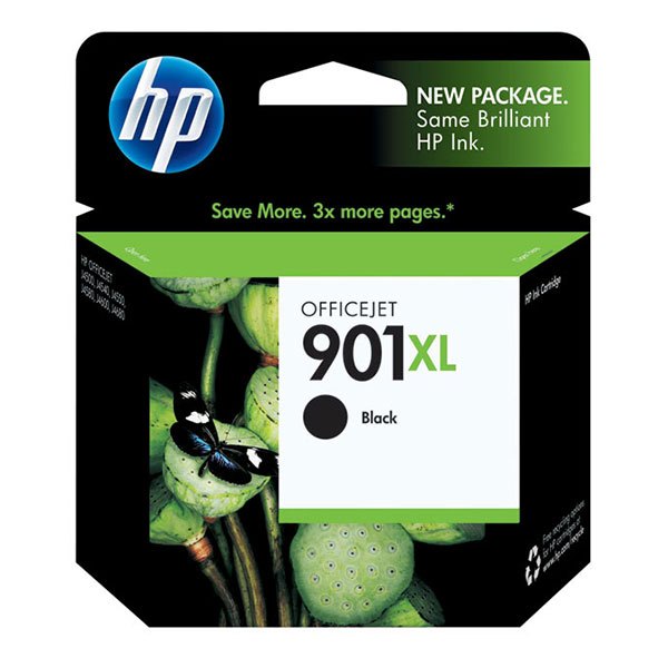 Genuine HP CC654AN (HP 901XL) Black OEM Ink Cartridge