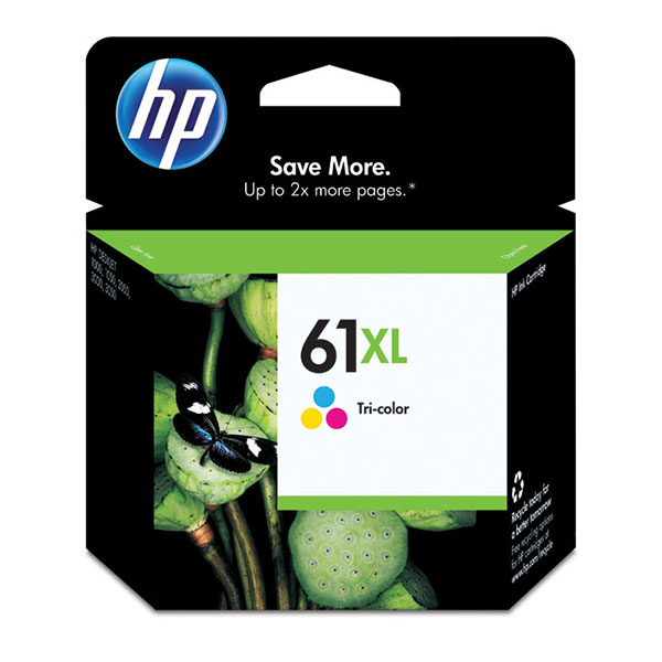Genuine HP CH564WN (HP 61XL) Tri-Color OEM Ink Cartridge