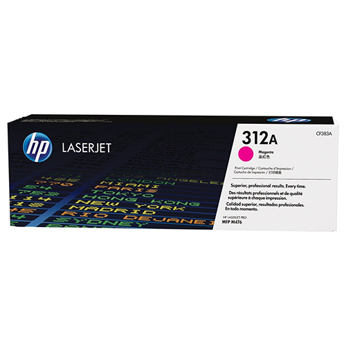 Genuine HP CF383A (HP 312A) Magenta OEM Toner Cartridge
