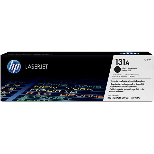 Genuine HP CF210A (HP 131A) Black OEM Laser Toner Cartridge