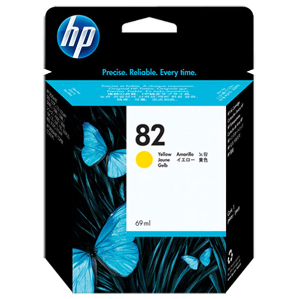 Genuine HP C4913A (HP 82) Yellow OEM Inkjet Cartridge