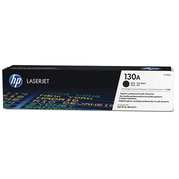 Genuine HP CF350A (HP 130A) Black OEM Toner Cartridge