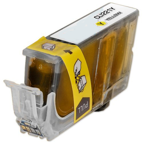 Ultra Premium Quality Yellow Inkjet Cartridge compatible with Canon 2949B001 (CLI-221Y)