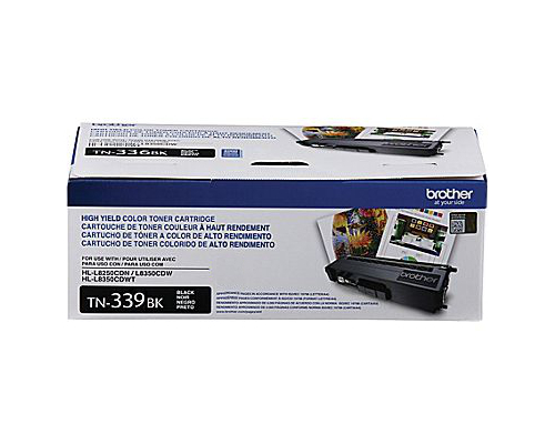 Genuine Brother TN-339Bk Black OEM Toner Cartridge