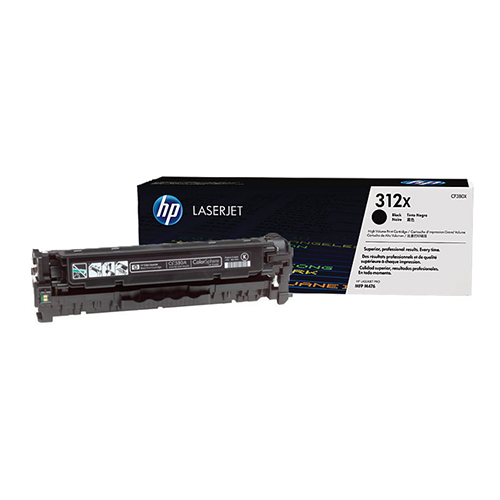 Genuine HP CF380X (HP 312X) Black OEM Toner Cartridge
