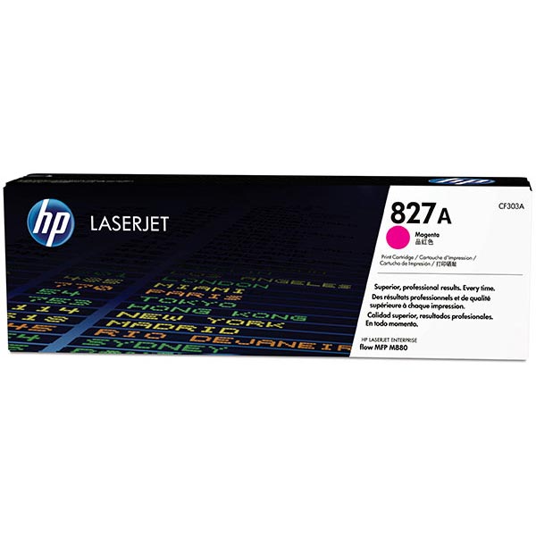 Genuine HP CF303A (HP 827A) Magenta OEM Toner Cartridge