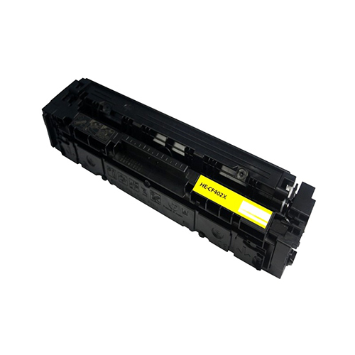 Ultra Premium Quality Yellow Toner Cartridge compatible with HP CF402X (HP 201X)